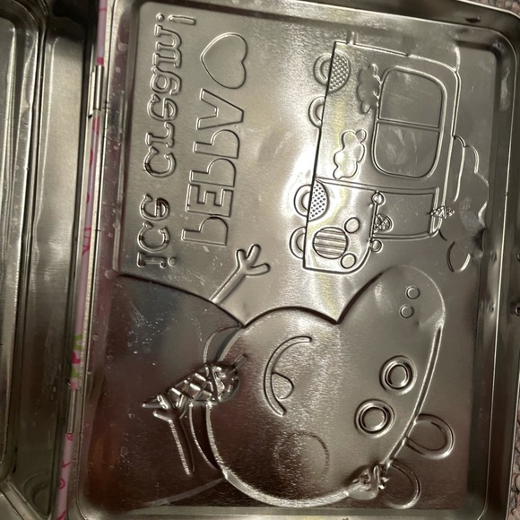 Kids Peppa Pig Ice Cream Lunchbox Tin - Picture 9 of 15